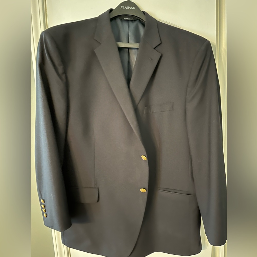JoS A Bank Sport Coat Navy 50R